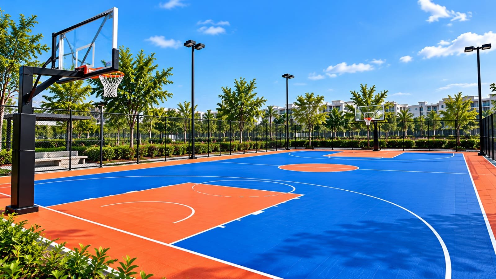 Basketball Court Construction